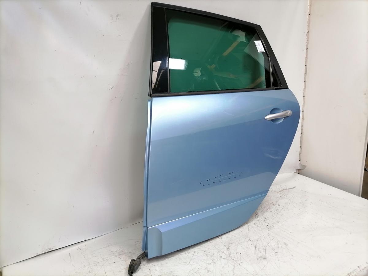 Renault Scenic 3 original T&uuml;r hinten links Terpa Hellblaumetallic Rohbau Bj.2011